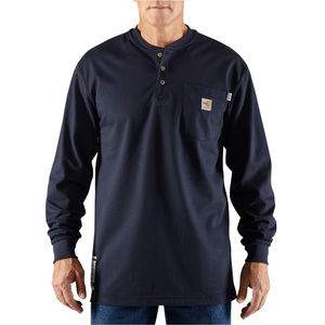 NWT Carhartt Flame-Resistant Force® Cotton Henley